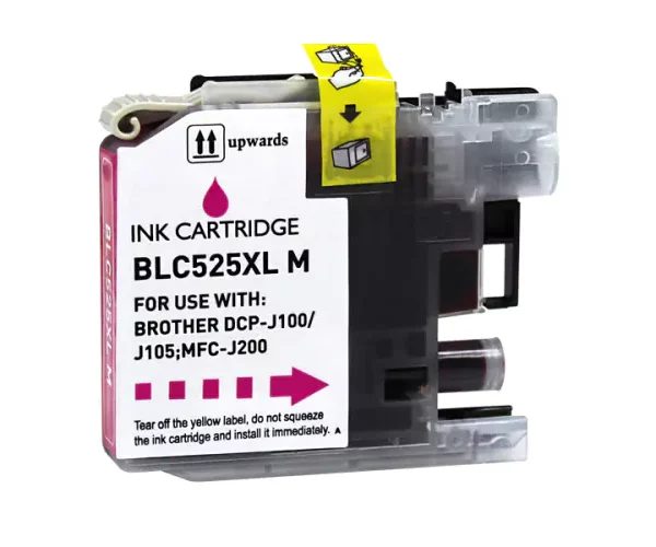 Tinteiro Brother Compatível LC525M XL Magenta