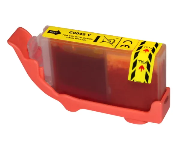 Tinteiro Canon Compatível CLI-42Y Amarelo