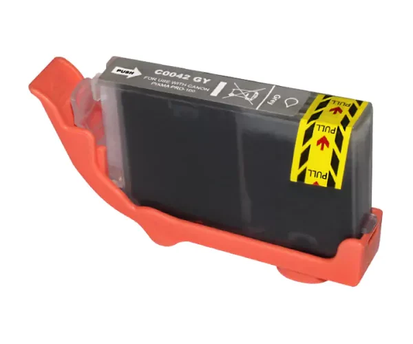 Tinteiro Canon Compatível CLI-42GY Cinza