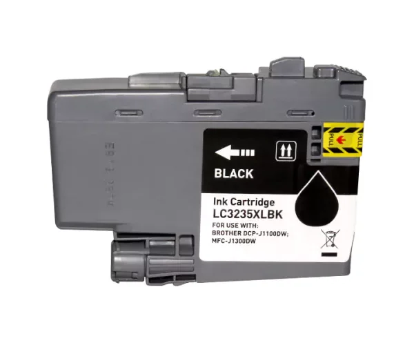 Tinteiro Brother Compatível LC3233BK Preto