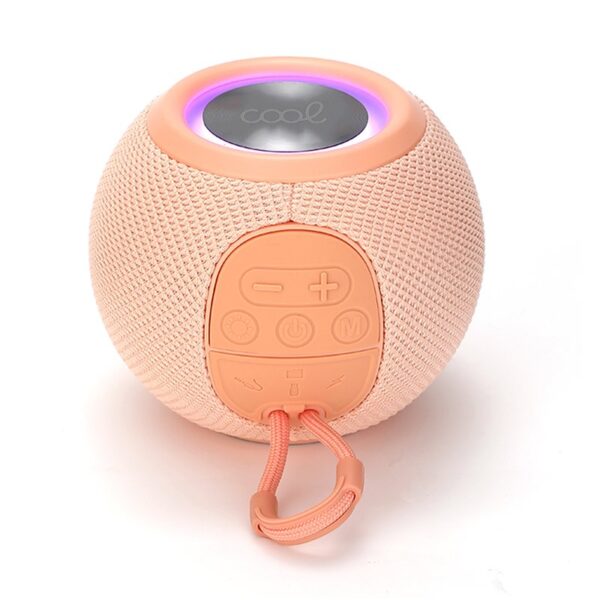 Alto-falante universal bluetooth musical da marca COOL BOOM (6 W) Rosa