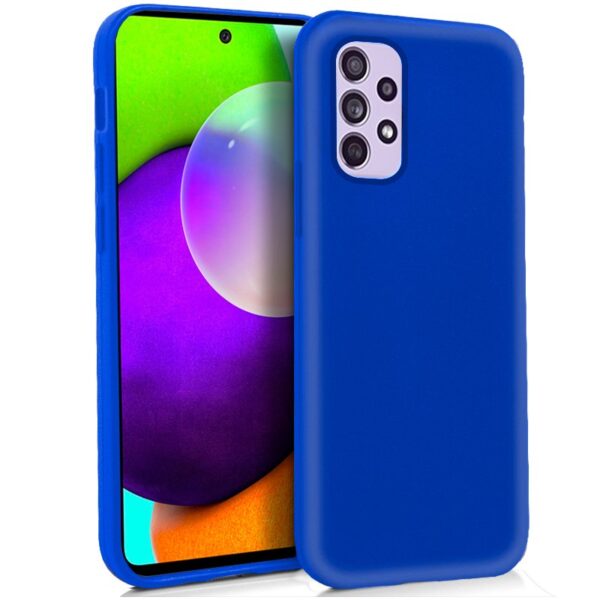 Capa de silicone COOL para Samsung A525 Galaxy A52 / A52 5G / A52s 5G (azul)