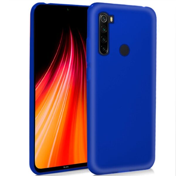 Capa de silicone COOL para Xiaomi Redmi Note 8 / Note 8 (2021) Azul