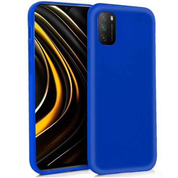 Capa de silicone COOL para Xiaomi Pocophone M3 / Redmi 9T (azul)