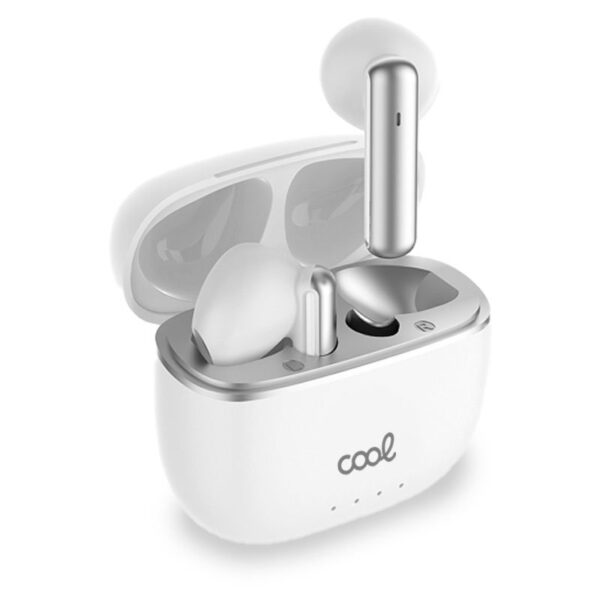 Auscultadores estéreo Bluetooth Dual Pod COOL GEN Branco