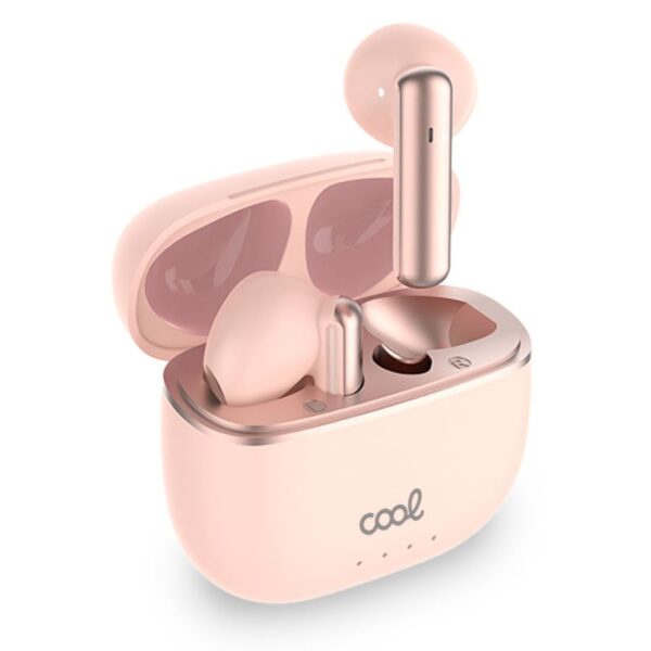 Auscultadores estéreo Bluetooth Dual Pod COOL GEN Rosa