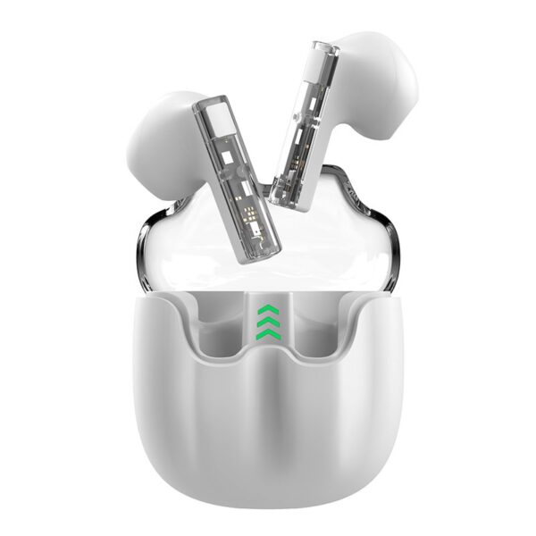 Auscultadores estéreo Bluetooth Dual Pod COOL Vision Branco