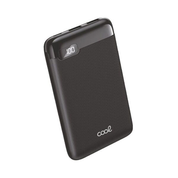 Bateria Externa Power Bank 5000 mAh Display COOL 10W Preto
