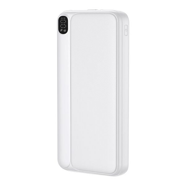 Bateria Externa Universal Power Bank 10.000 mAh (Tipo C / Lightning) COOL Grip Branco