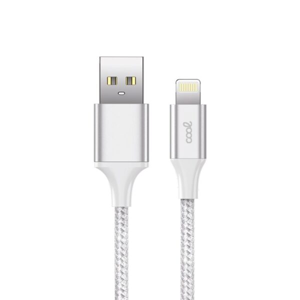 Cabo USB COOL Nylon Universal Lightning para iPhone / iPad (1,2 metros)