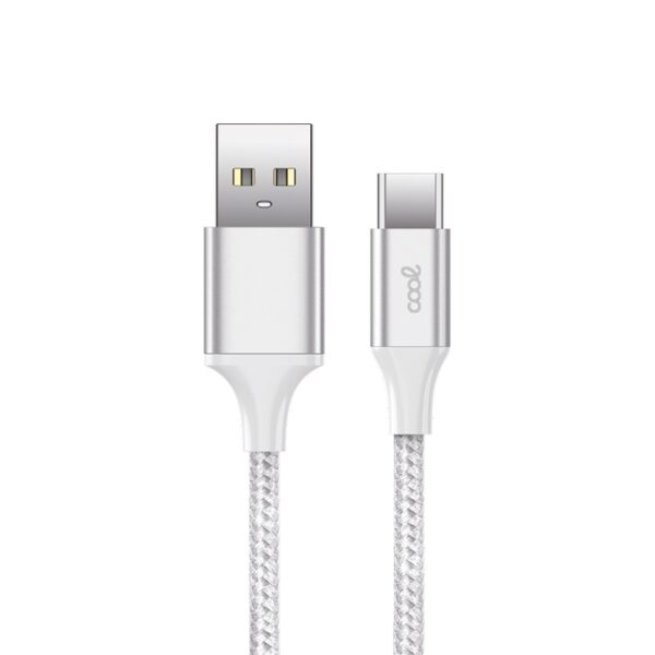 Cabo USB COOL Nylon Universal Tipo C (1,2 metros)
