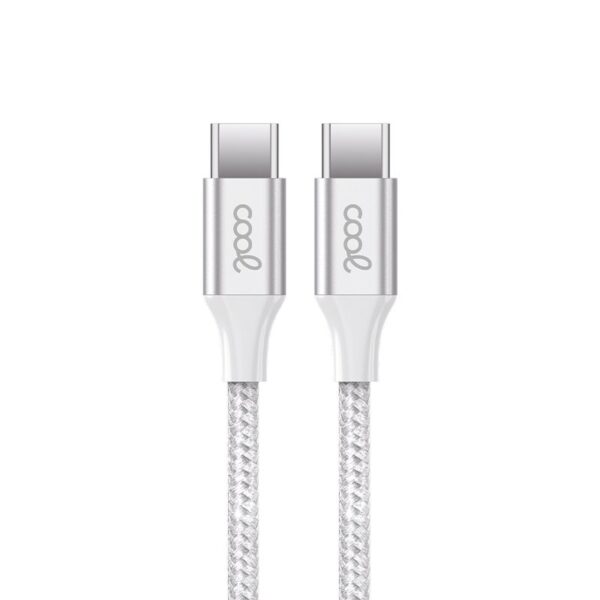 Cabo USB COOL Nylon Universal Tipo C para Tipo C (1,2 metros)