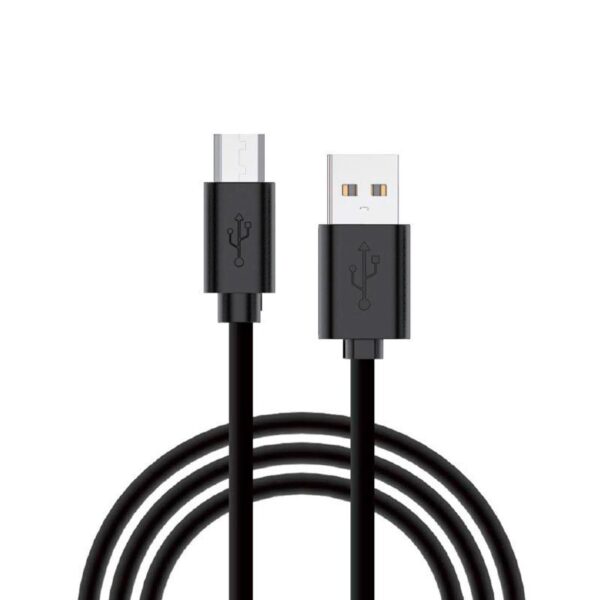 Cabo USB universal COOL compatível (Micro-Usb) 1,2 metros Preto 2,4 Amp