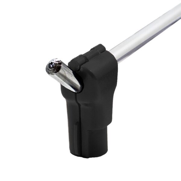 Cadeado anti-roubo de plástico preto (para gancho simple) 4.5 mm