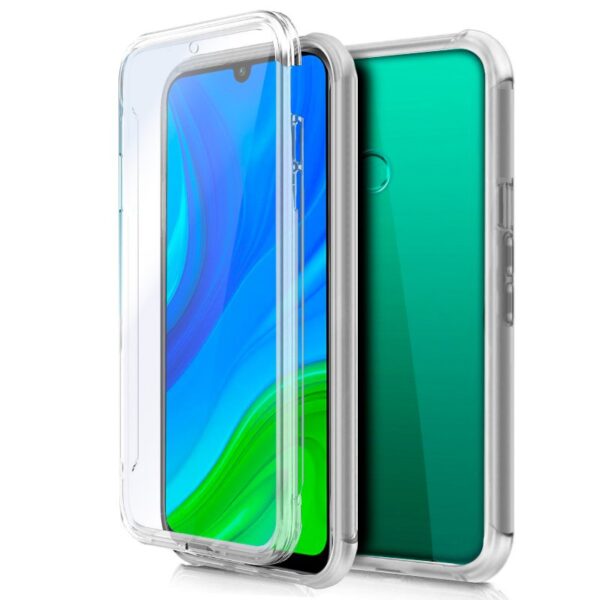 Capa COOL de Silicone 3D para Huawei P Smart 2020 (frente e verso transparentes)
