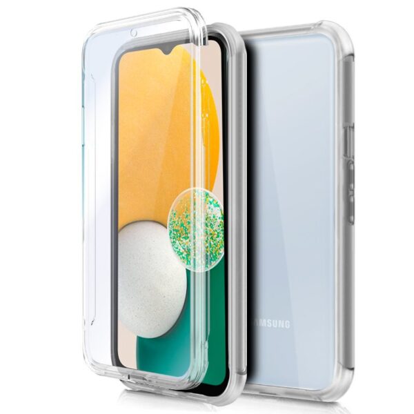 Capa COOL de Silicone 3D para Samsung A136 Galaxy A13 5G / A04s (frente e verso transparentes)