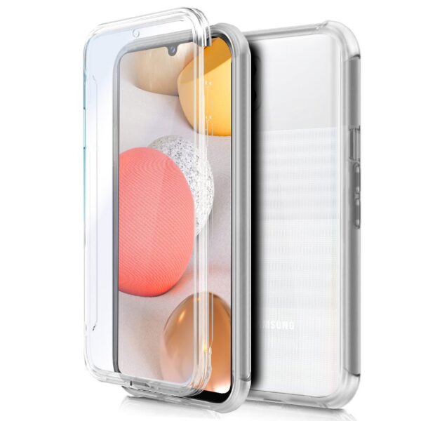 Capa COOL de Silicone 3D para Samsung A426 Galaxy A42 5G (frente e verso transparentes)
