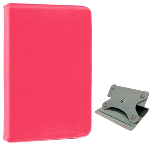 Capa COOL Ebook / Tablet Universal 9.7 - 11 poleg. Couro Sintético Rosa (Quadrado)