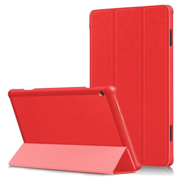 Capa COOL para Huawei Matepad T10s Couro Sintético Vermelho 10.1 polegadas