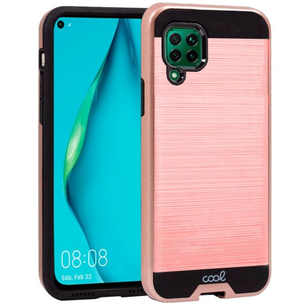 Capa COOL para Huawei P40 Lite Alumínio Rosa