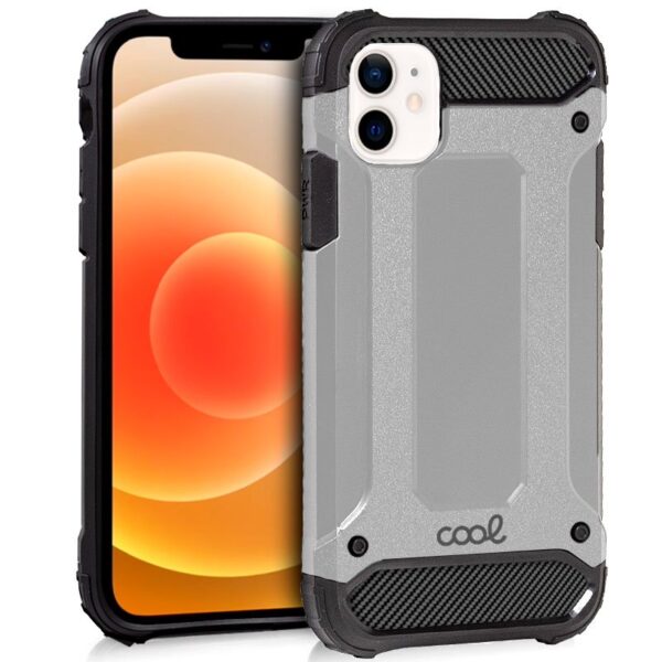 Capa COOL para iPhone 12 mini Hard Case Prata