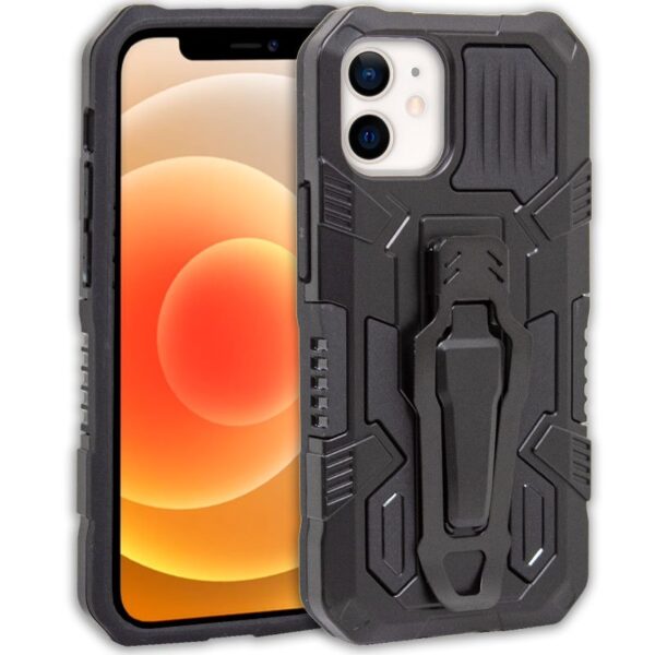 Capa COOL para iPhone 12 mini Hard Clip Preto