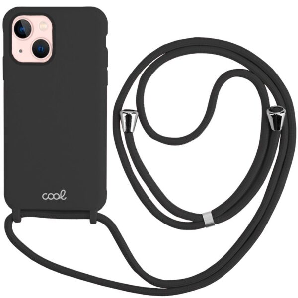 Capa COOL para iPhone 13 Cordão Preto