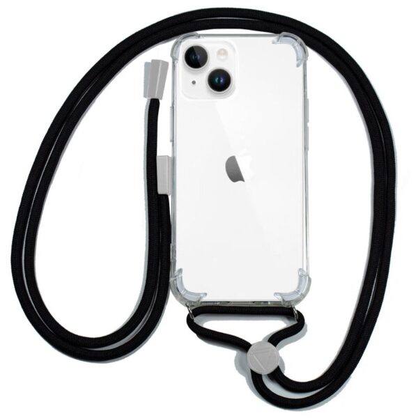 Capa COOL para iPhone 14 Plus Cordão Preto