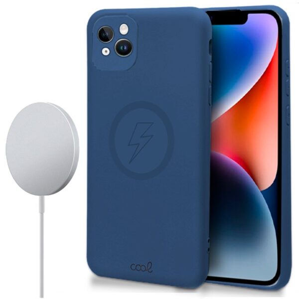 Capa COOL para iPhone 14 Plus Magnética Cover Marinho