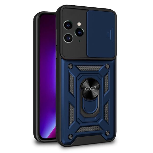 Capa COOL para iPhone 14 Pro Hard Ring Marinho