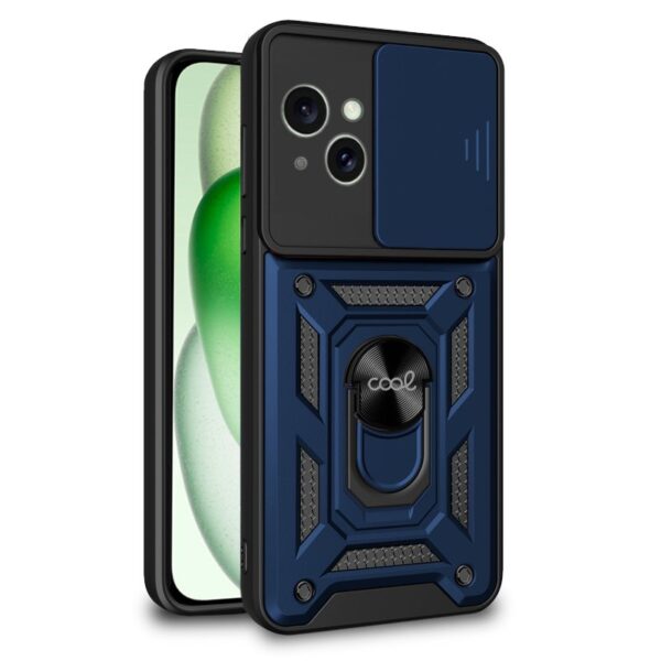 Capa COOL para iPhone 15 Plus Hard Ring Marinho