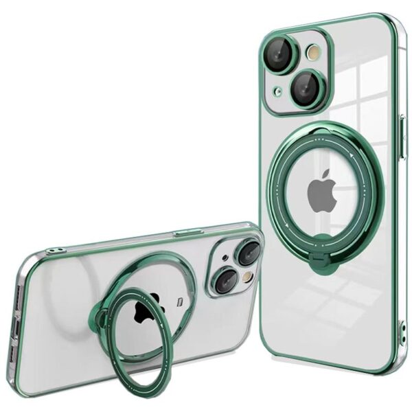 Capa COOL para iPhone 15 Plus Magnética Ring Verde
