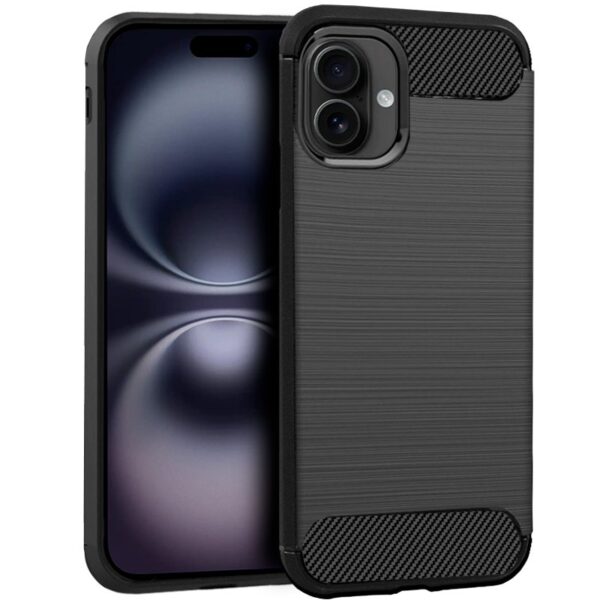 Capa COOL para iPhone 16 Carbono Preto