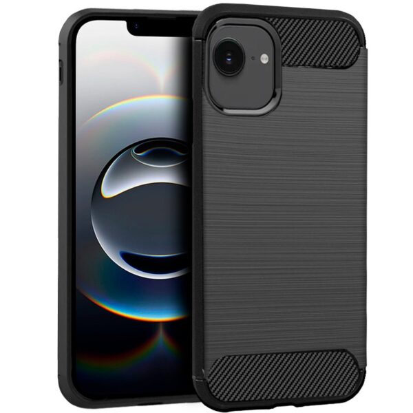Capa COOL para iPhone 16e Carbono Preto