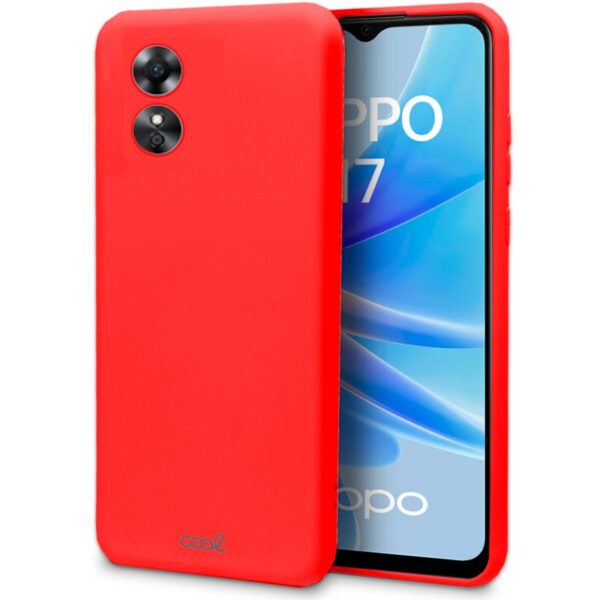 Capa COOL para Oppo A17 Capa Vermelho