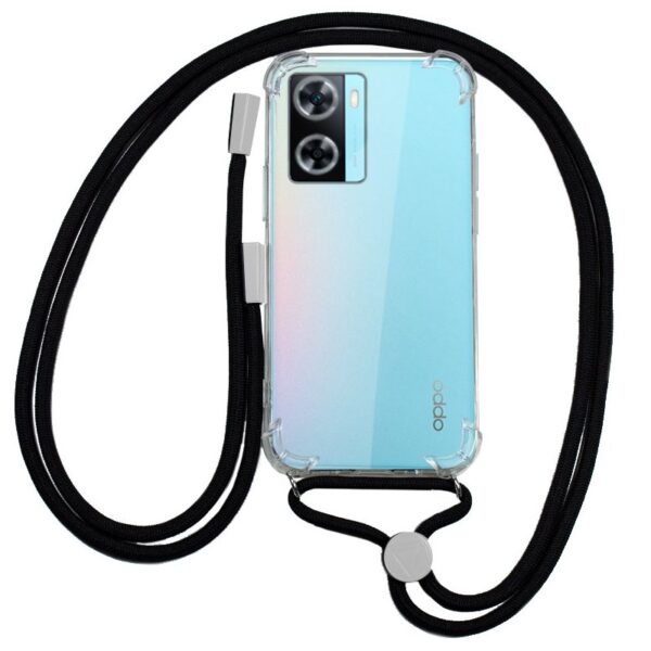 Capa COOL para Oppo A57s / A77 5G / Realme Narzo 50 5G Cordão Preto