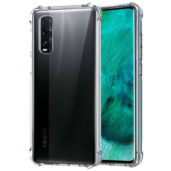 Capa COOL para Oppo Find X2 AntiShock Transparente