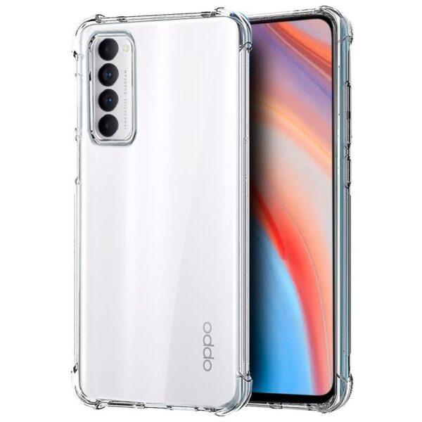 Capa COOL para Oppo Reno 4 Pro AntiShock Transparente