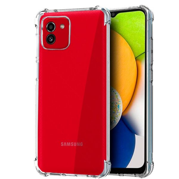 Capa COOL para Samsung A035 Galaxy A03 Antishock Transparente