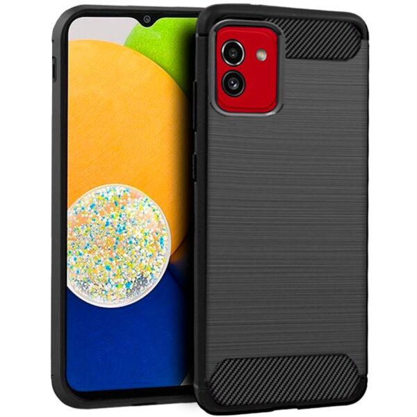 Capa COOL para Samsung A035 Galaxy A03 Carbono Preto