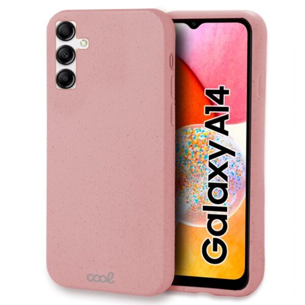 Capa COOL para Samsung A145 Galaxy A14 / A14 5G Eco Biodegradável Rosa
