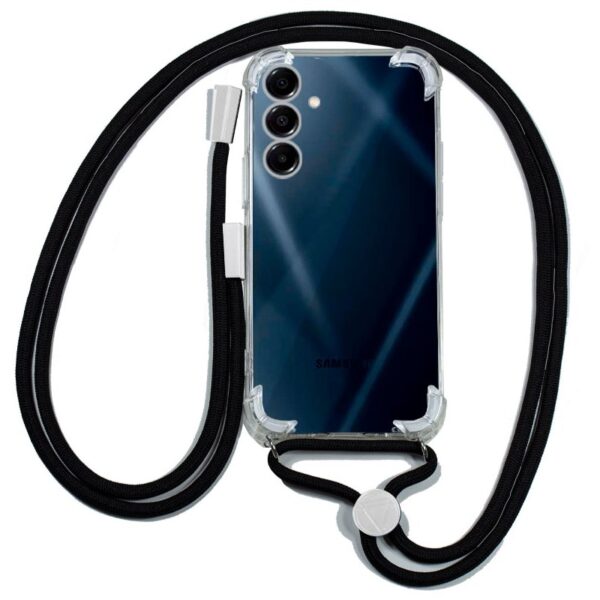 Capa COOL para Samsung A165 Galaxy A16 / A16 5G Cordão Preto