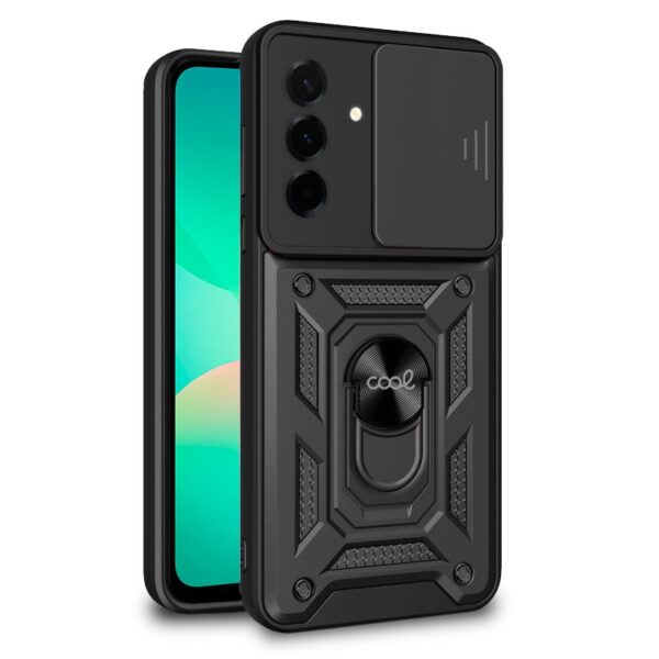 Capa COOL para Samsung A266 Galaxy A26 5G Hard Ring Preto