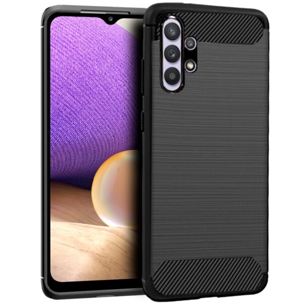 Capa COOL para Samsung A326 Galaxy A32 5G Carbono Preto