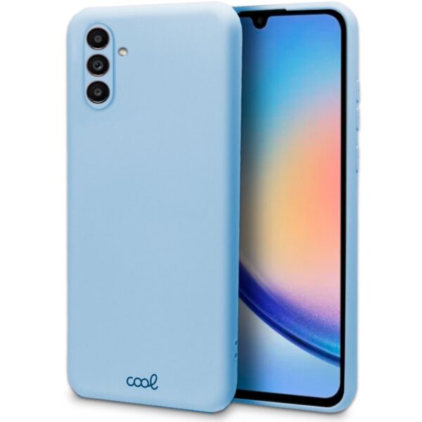 Capa COOL para Samsung A346 Galaxy A34 5G Azul Céu