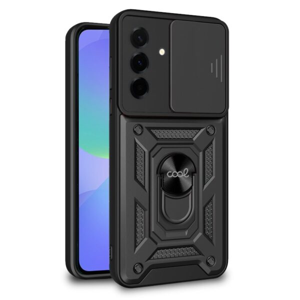 Capa COOL para Samsung A366 Galaxy A36 5G Hard Ring Preto
