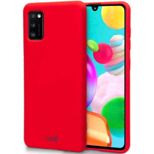 Capa COOL para Samsung A415 Galaxy A41 Vermelho