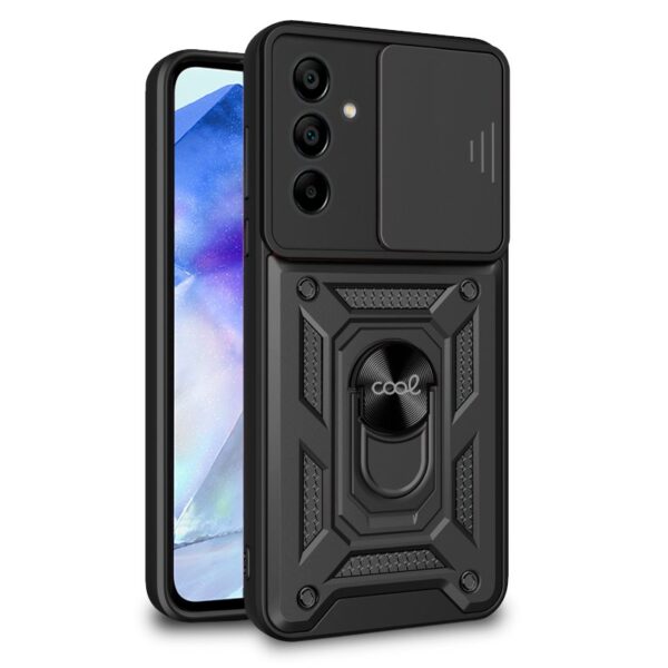 Capa COOL para Samsung A556 Galaxy A55 5G Hard Ring Preto
