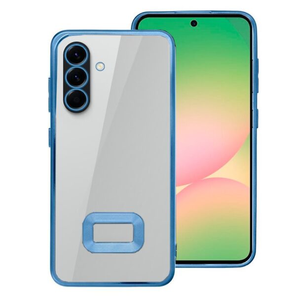 Capa COOL para Samsung A566 Galaxy A56 5G Borde Metálico (Azul)