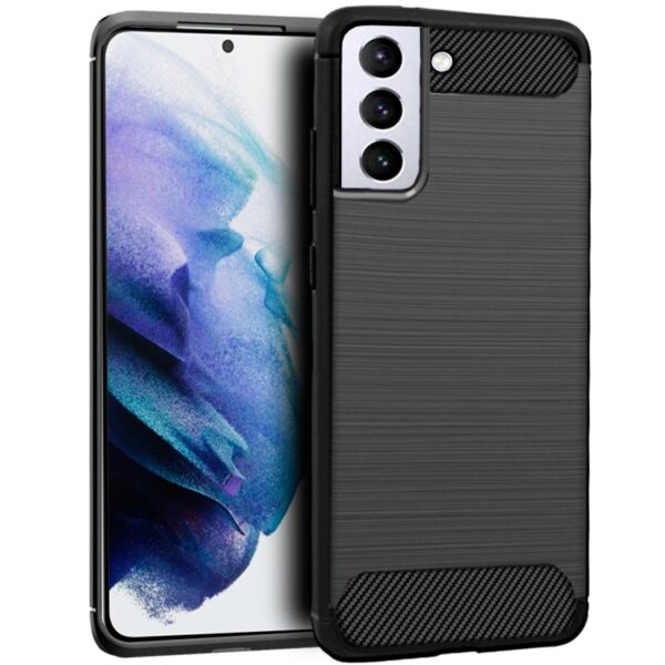 Capa COOL para Samsung G996 Galaxy S21 Plus Carbono Preto